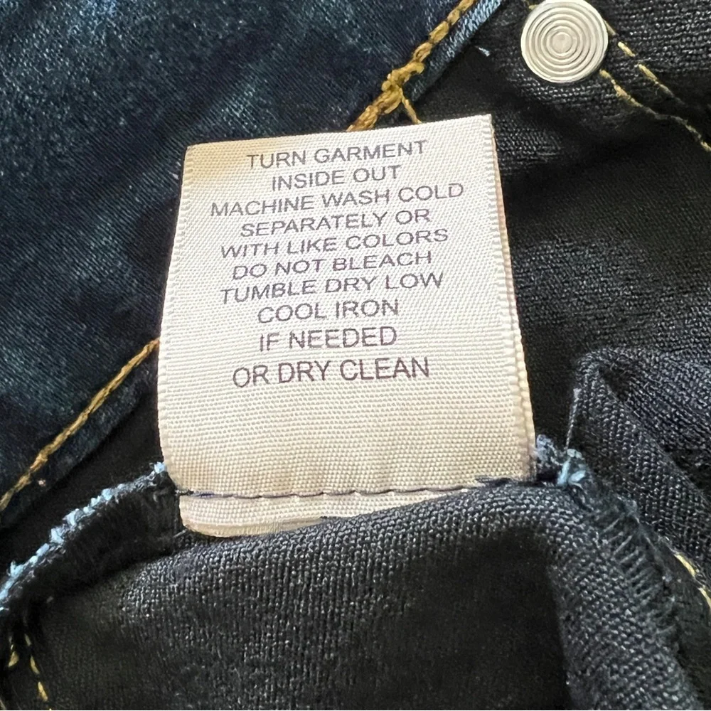 Philosophy Republic Classic Blue Straight Leg Jeans with Dark Wash Plus Size 22W